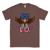 Chestnut America eagle Classic Tee - CowhideDigitalArt