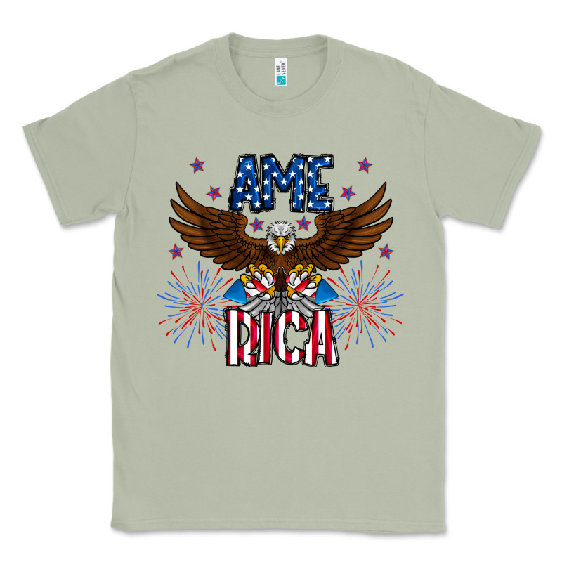 America Eagle Classic Tee by CowhideDigitalArt | Teevron