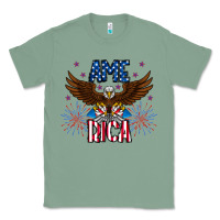 Sage America eagle Classic Tee - CowhideDigitalArt