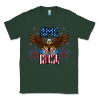 Sports Green America eagle Classic Tee - CowhideDigitalArt