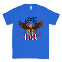 True Royal America eagle Classic Tee - CowhideDigitalArt