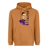 Meerkat RBG Ruth Bader Ginsburg Women Belong In All Places Heavyweight Hoodie - Bettercallsaul