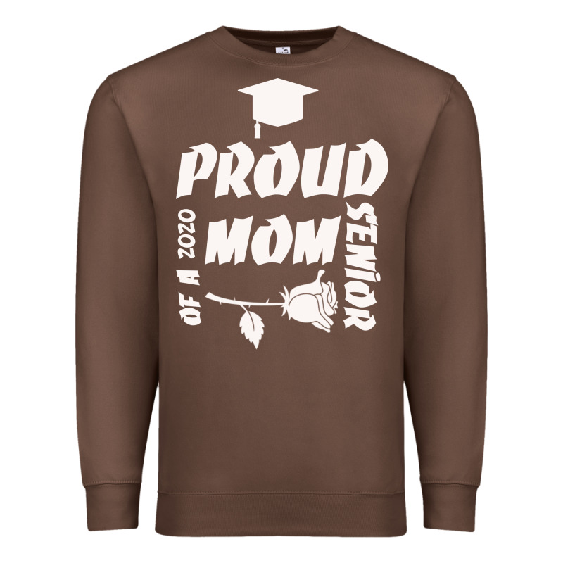 Proud Mom Of A 2020 Senior Premium Sweatshirt by Bettercallsaul | Teevron