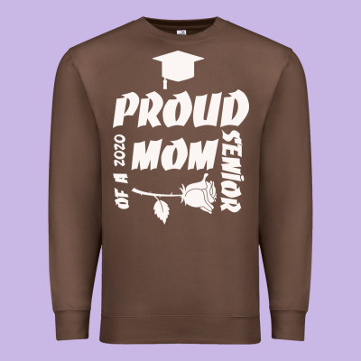 Proud Mom Of A 2020 Senior Premium Sweatshirt Designed By Bettercallsaul