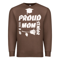 Chestnut Proud Mom Of A 2020 Senior Premium Sweatshirt - Bettercallsaul