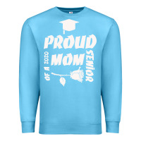 Ocean Blue Proud Mom Of A 2020 Senior Premium Sweatshirt - Bettercallsaul