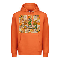 Carrot Fall with Gnomes Premium Hoodie - texasbilliewilder