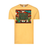 Vintage Mustard wild chıld aztec gemstone and cactus Vintage Tee - Artiststas