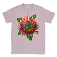Lilac crimson blaze sunflower Classic Tee - LillyAllenDesigns