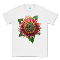 White crimson blaze sunflower Classic Tee - LillyAllenDesigns