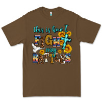 Cacao this is how i fight my battles Premium Tee - AdoDesignShop