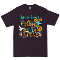 Plum this is how i fight my battles Premium Tee - AdoDesignShop