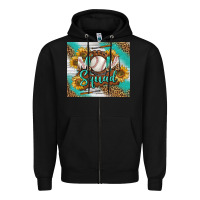 Black Baseball Mom Squad Tumbler Zipper Hoodie - BundleAndBundleShop