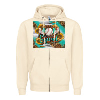 Sandshell Baseball Mom Squad Tumbler Zipper Hoodie - BundleAndBundleShop