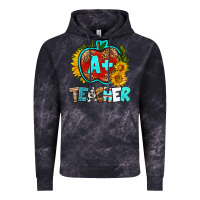 Cloud Black a+ teacher apple Vintage Hoodie - BundleAndBundleShop