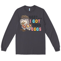 Smoke psst i got them eggs Long Sleeve Tee - MaliasSmallBusiness