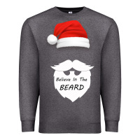 Charcoal Heather Believe In The Beard Premium Sweatshirt - Bettercallsaul