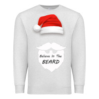 Oatmeal Heather Believe In The Beard Premium Sweatshirt - Bettercallsaul