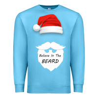 Ocean Blue Believe In The Beard Premium Sweatshirt - Bettercallsaul