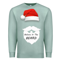 Seafoam Believe In The Beard Premium Sweatshirt - Bettercallsaul