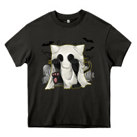 Asphalt Ghost Cat Heavy Core Tee - texasbilliewilder