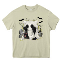Mossy Ghost Cat Heavy Core Tee - texasbilliewilder