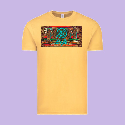 Mom Life License Plate Vintage Tee Designed By Artiststas