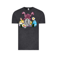 Vintage Black easter gnome with eggs Vintage Tee - AdoDesignShop