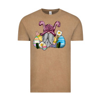 Vintage Coffee easter gnome with eggs Vintage Tee - AdoDesignShop