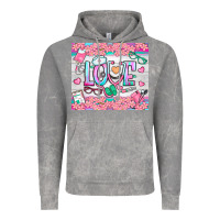 Cloud Rock watercolor love nurse tumbler Vintage Hoodie - BundleAndBundleShop