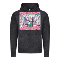 Vintage Black watercolor love nurse tumbler Vintage Hoodie - BundleAndBundleShop
