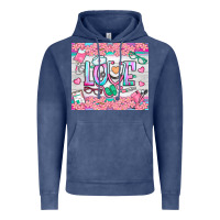 Vintage Denim watercolor love nurse tumbler Vintage Hoodie - BundleAndBundleShop