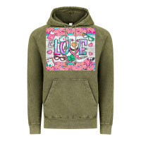Watercolor Love Nurse Tumbler Vintage Hoodie | Teevron