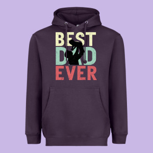 Best Dad Ever Heavyweight Hoodie Designed By Bettercallsaul