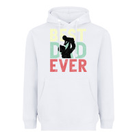 White Best Dad Ever Heavyweight Hoodie - Bettercallsaul