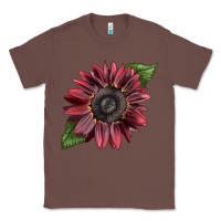 Chestnut chocolate sunflower Classic Tee - LillyAllenDesigns