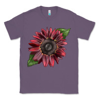 Lavender chocolate sunflower Classic Tee - LillyAllenDesigns