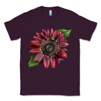 Plum chocolate sunflower Classic Tee - LillyAllenDesigns