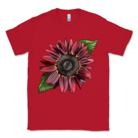 Red chocolate sunflower Classic Tee - LillyAllenDesigns