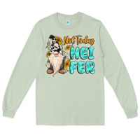 Matcha not today heifer cow gnome Long Sleeve Tee - MaliasSmallBusiness