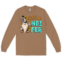 Toasted Coconut not today heifer cow gnome Long Sleeve Tee - MaliasSmallBusiness