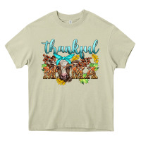 Mossy thankful mama cow Heavy Core Tee - BarkalooDesign