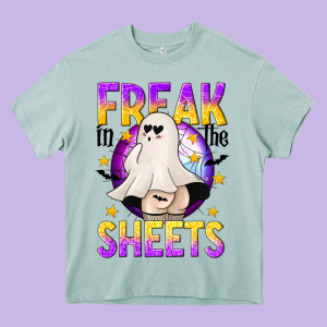 Freak In The Sheets Heavy Core Tee Designed By Texasbilliewilder