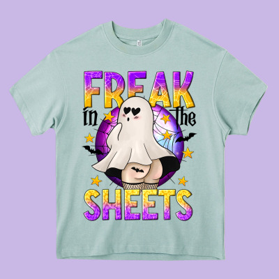 Freak In The Sheets Heavy Core Tee Designed By Texasbilliewilder