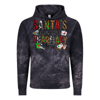 Cloud Black santa's favorite pharmacy tech Vintage Hoodie - Jasminsmagicworld