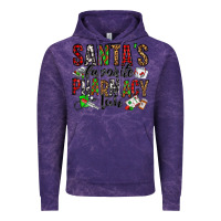 Cloud Purple santa's favorite pharmacy tech Vintage Hoodie - Jasminsmagicworld