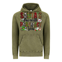 Vintage Olive santa's favorite pharmacy tech Vintage Hoodie - Jasminsmagicworld