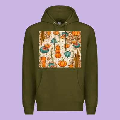 Fall Pumpkins Premium Hoodie Designed By Texasbilliewilder