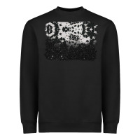 Black cowhide background Heavyweight Sweatshirt - BarkalooDesign