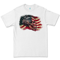 White Red white rawr 4th of July Premium Tee - CowGirlArtShop